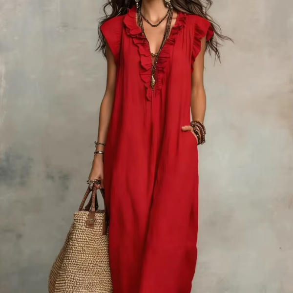 Elegantes Sommerkleid