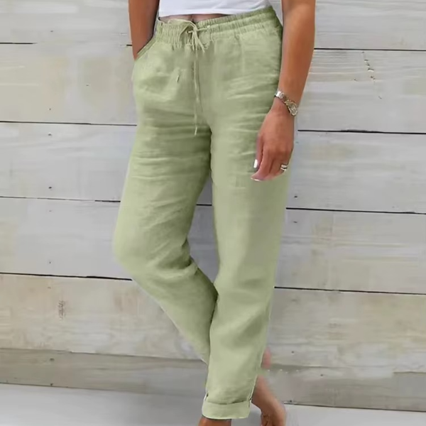 Bequeme Hosen mit Kordelzug
