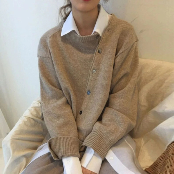Stilvoller, warmer Pullover