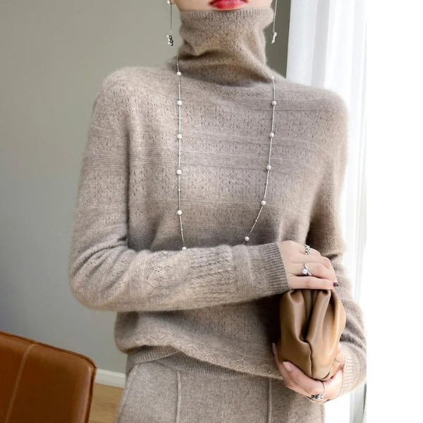 Weicher Premium-Rollkragenpullover