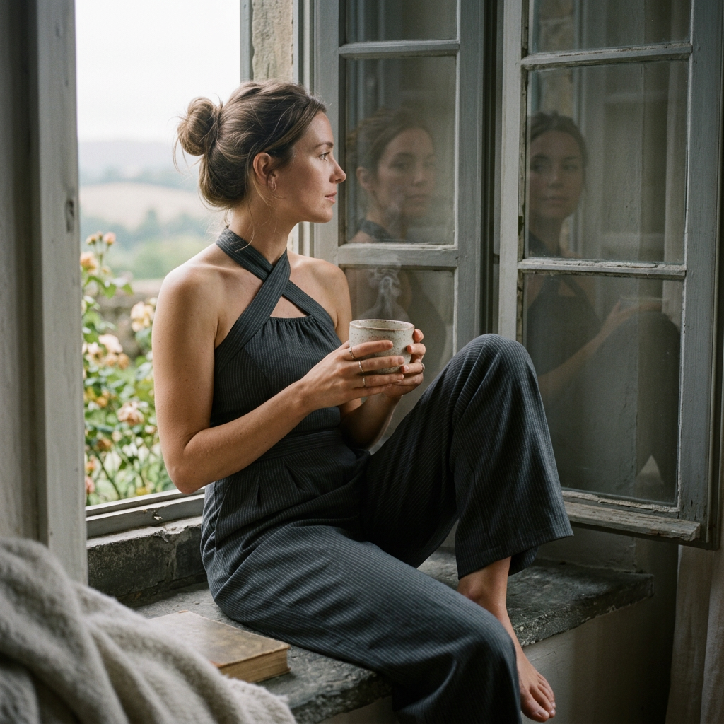 Leinen Jumpsuit