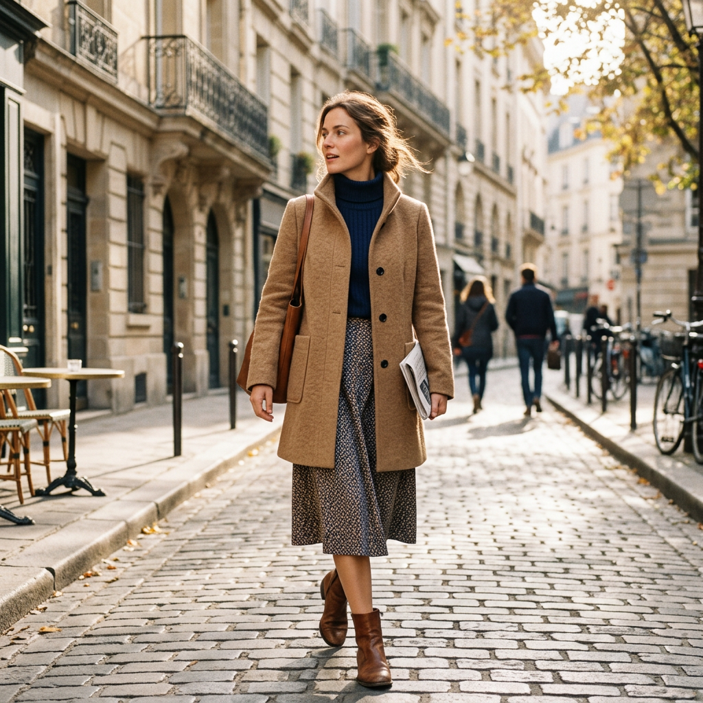 Retro-Windjacke für Damen mit Knöpfen und Stehkragen