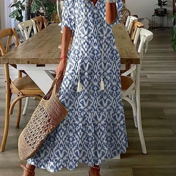 Vintage Bohemian Kleid