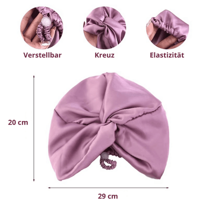 FRAMI Elysia - Die Seiden Turban Schlafkappe