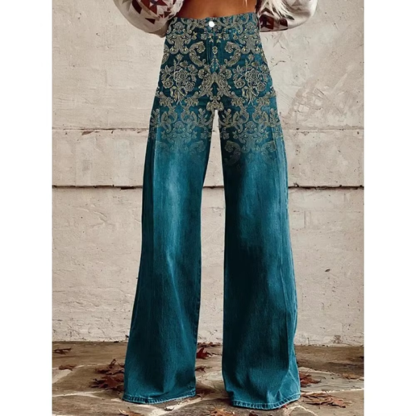 Jeanshose im Retro Stil