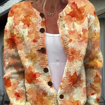 Farbenfroher, bequemer Pullover