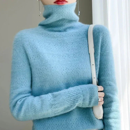 Weicher Premium-Rollkragenpullover