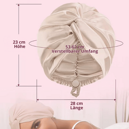 FRAMI Elysia - Die Seiden Turban Schlafkappe