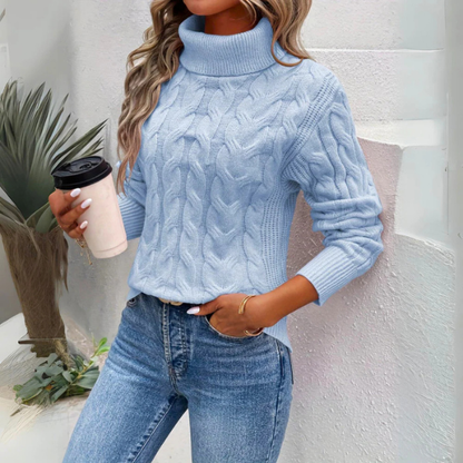 Bequemer Rollkragenpullover