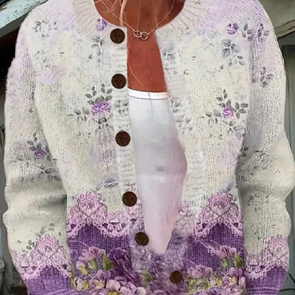 Farbenfroher, bequemer Pullover