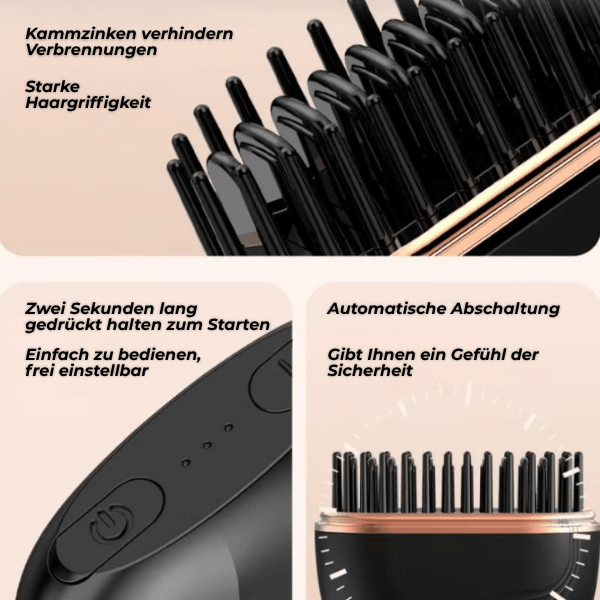 FRAMI Lixy - Das Minni-Glätteisen/Kamm