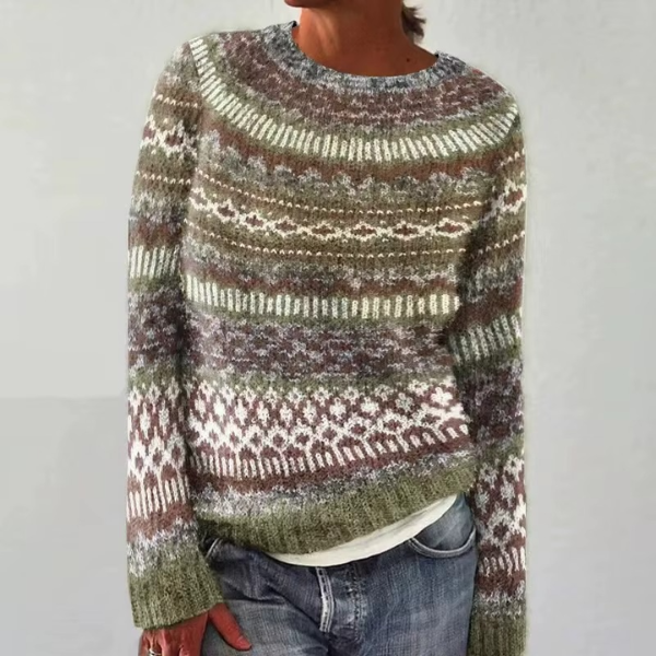 Gemütlicher Retro-Pullover