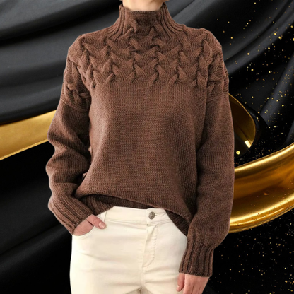 Eleganter Rollkragenpullover