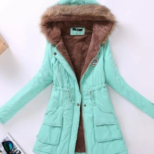 Herbst-/Winterjacke mit Kapuze