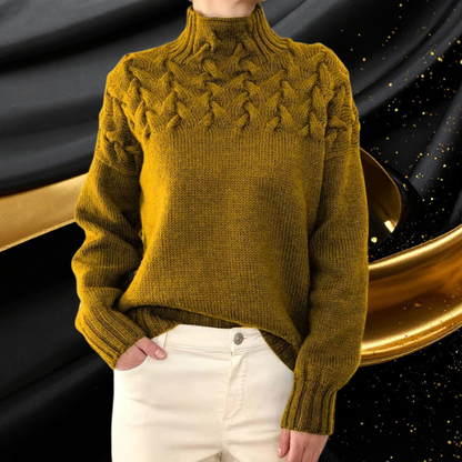 Eleganter Rollkragenpullover