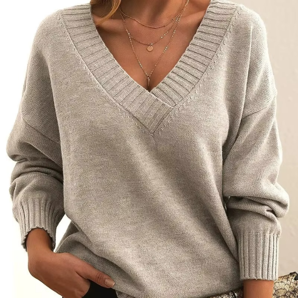 Stilvoller, weicher Pullover
