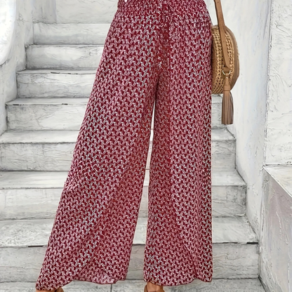 Elegante Hose mit weitem Bein