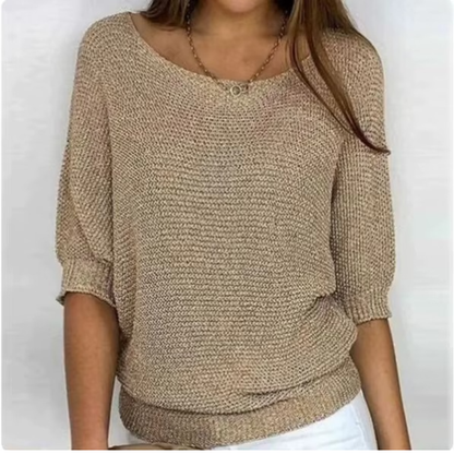 Weicher, bequemer Pullover