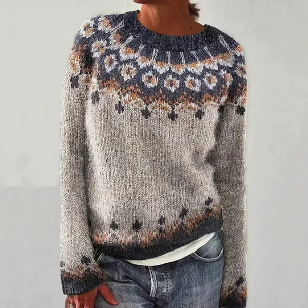 Gemütlicher Retro-Pullover