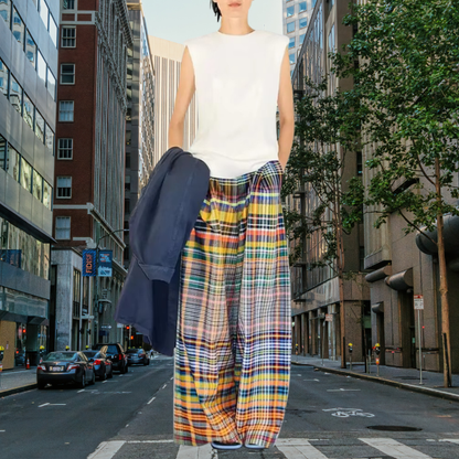 Bequeme Karierte Hose