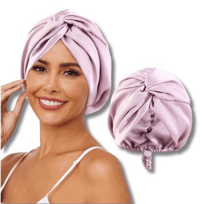 FRAMI Elysia - Die Seiden Turban Schlafkappe