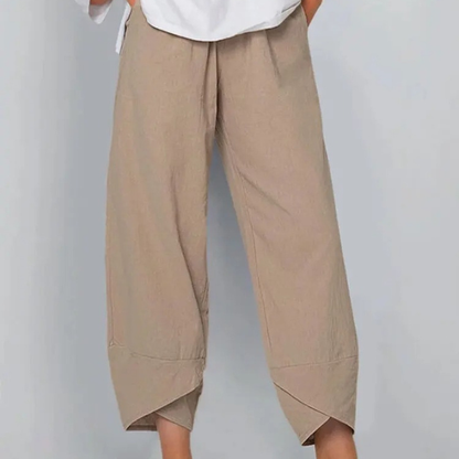 Sommerhose mit weitem Bein