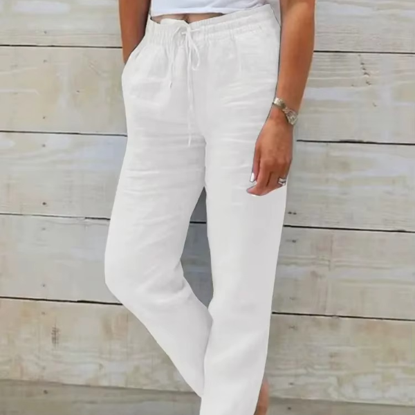 Bequeme Hosen mit Kordelzug