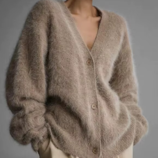 Stilvoller, weicher Cardigan