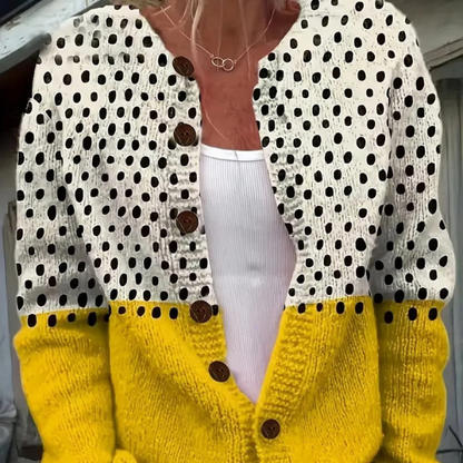 Farbenfroher, bequemer Pullover