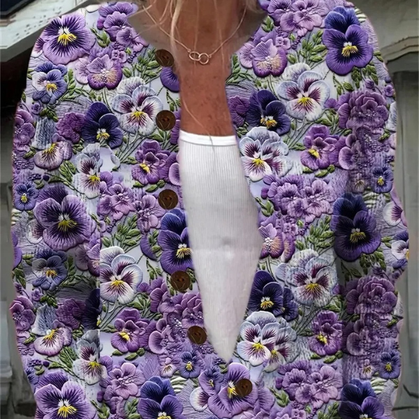 Farbenfroher, bequemer Pullover