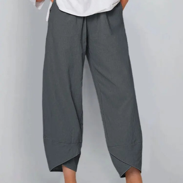Sommerhose mit weitem Bein