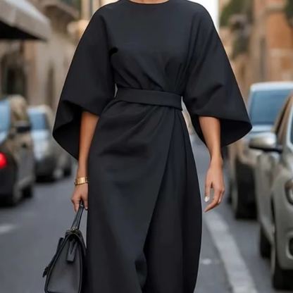 Fledermausärmel Kleid