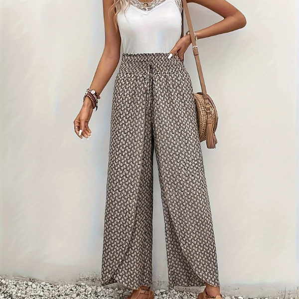 Elegante Hose mit weitem Bein