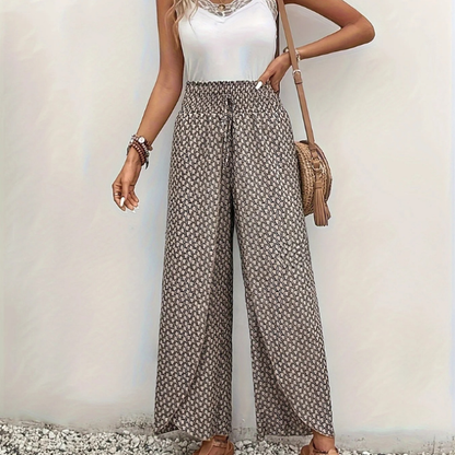 Elegante Hose mit weitem Bein