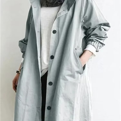 Stilvoller, wasserdichter Trenchcoat