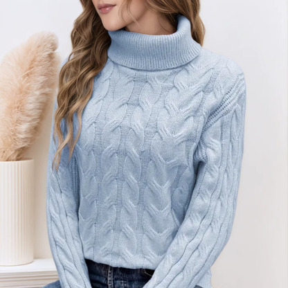 Bequemer Rollkragenpullover