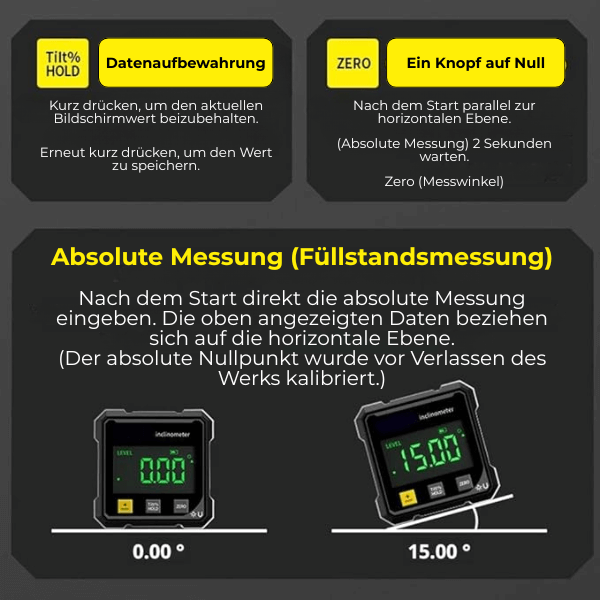 FRAMI 4PointPro - Winkelmessgerät