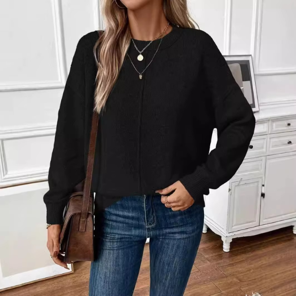 Stilvoller, klassischer Pullover