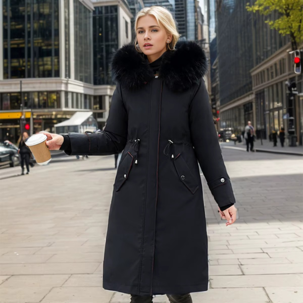 Herbstjacke mit Kapuze