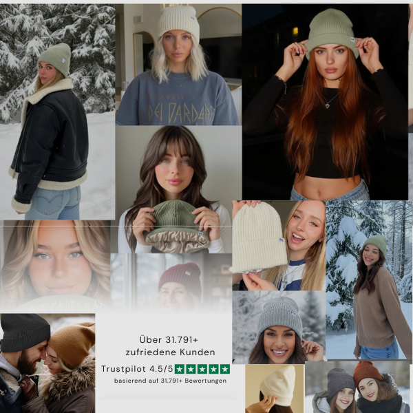 FRAMI Anti-Frizz Winter-Mütze