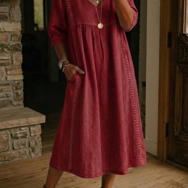 Baumwoll Sommerkleid