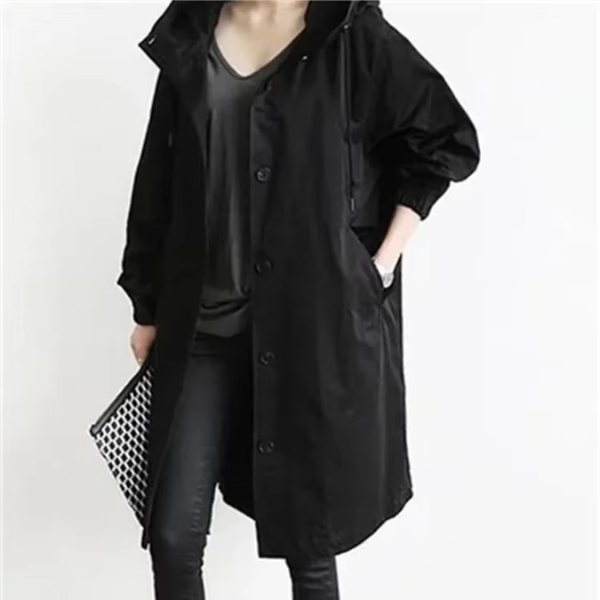 Stilvoller, wasserdichter Trenchcoat