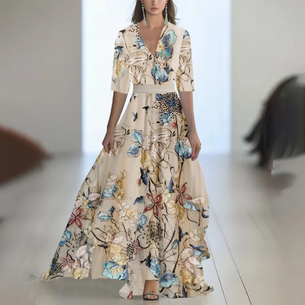 Floral Maxikleid