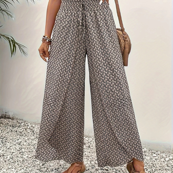 Elegante Hose mit weitem Bein