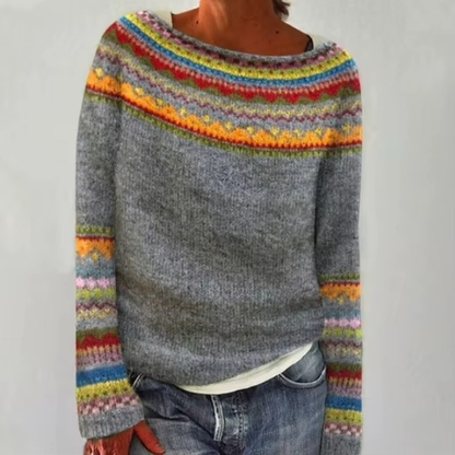 Gemütlicher Retro-Pullover