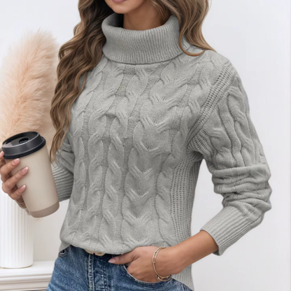 Bequemer Rollkragenpullover