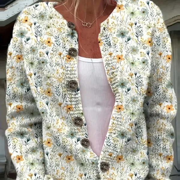 Farbenfroher, bequemer Pullover