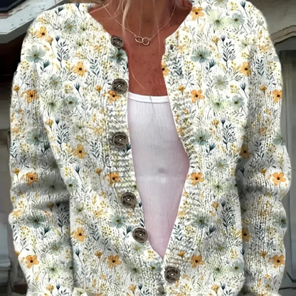 Farbenfroher, bequemer Pullover