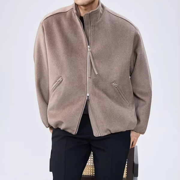 Doppel Reißverschluss Businessjacke