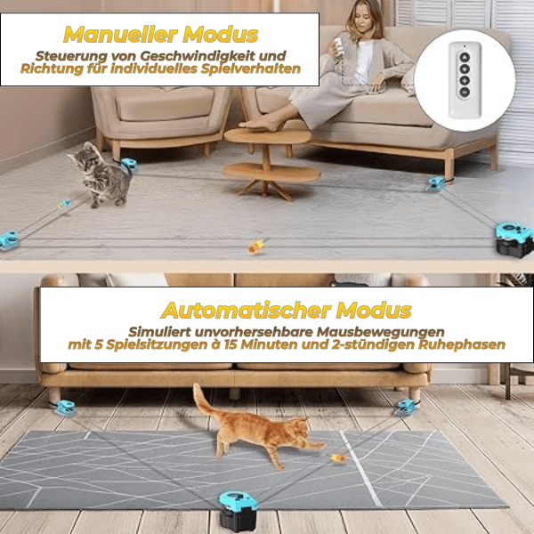 FRAMI SwiftString – Das Jagdsimulations-Katzenspielzeug